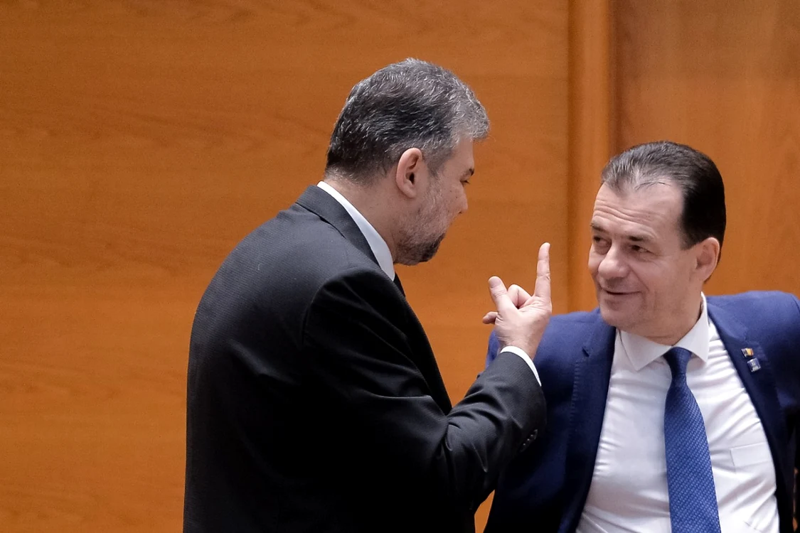 Marcel Ciolaci / Ludovic Orban / FOTO Mediafax