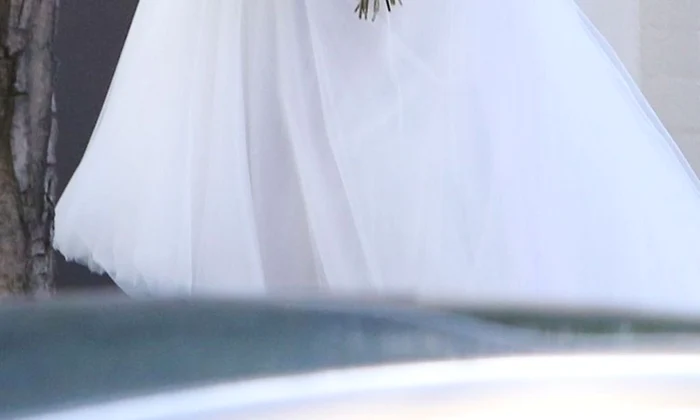 *PREMIUM EXCLUSIVE* John Stamos marries Caitlin McHugh at The Little Brown Church jpeg