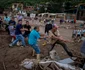 Alunecări de teren și inundații din cauza ploilor abundente în Tejerias, Aragua, Venezuela. FOTO EPA-EFE