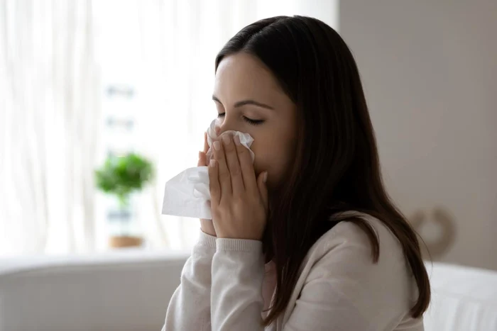 Femeia avea nasul înfundat de trei ani