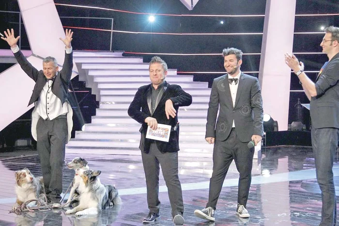 Bruno a comunicat cu animalele prin semne şi priviri. Nu le-a dat comenzi verbale (Fotografii: pro tv)