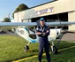 Mihai Sturzu, pe Aerodromul Ghimbav foto: Click!