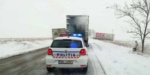 TIR derapat FOTO DRDP Iaşi
