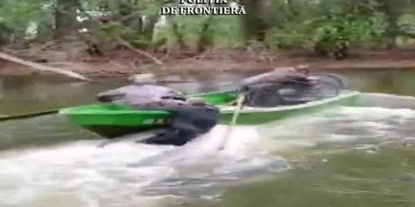 Politist de frontiera in pericol de moarte in Delta Dunării