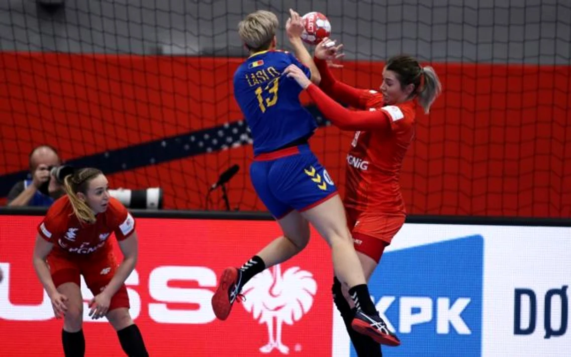 România Polonia handbal feminin la CEH 2020 FOTO Mediafax / Viorica Pana