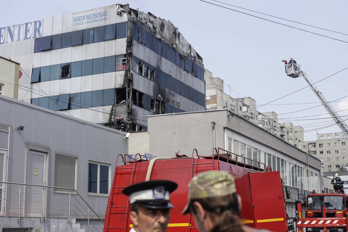 Incendiul din Capitală a fost stins