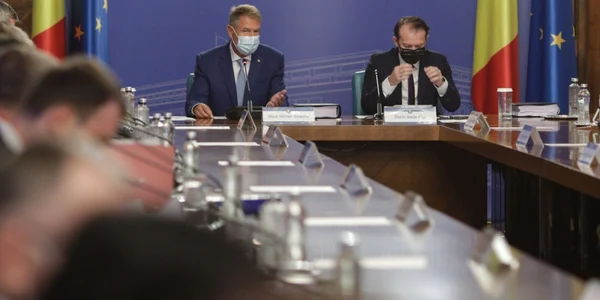 Şedinţă Guvern - România Educată - Florin Cîţu - Klaus Iohannis - 14 iul 2021 / FOTO Inquam Photos / Octav Ganea