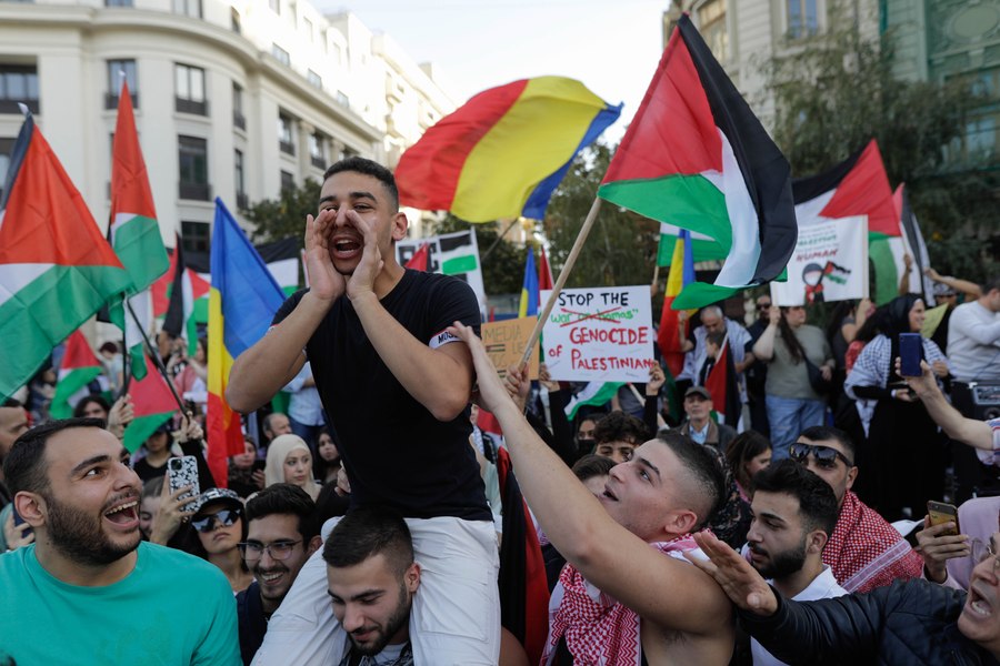 Noi proteste sunt anunțate în București.  De ce ies în stradă „Solidaritate pentru Palestina” și „Justiție climatică”