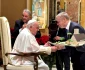 Ioan Varga, întâlnire cu Papa Francisc. Foto Fanatik