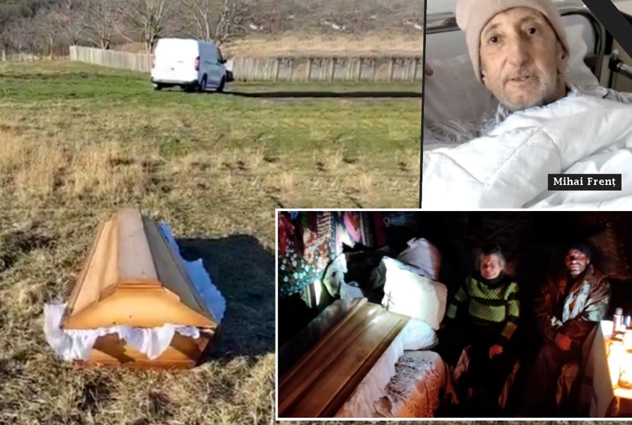 Au abandonat mortul în sicriu, pe câmp, iar preotul din sat refuză să îi facă slujbă. „Nea Mihai era ortodox, scrie și pe certificatul de la Medicina Legală”