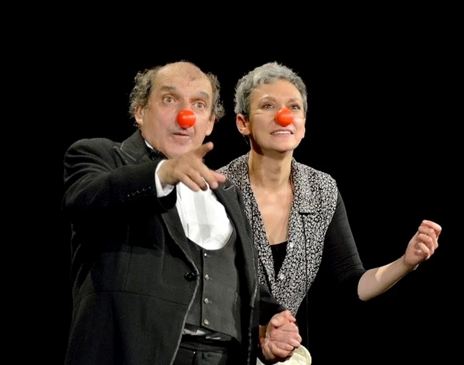 Alături de Oana Pelea,  doi clovni de poveste 