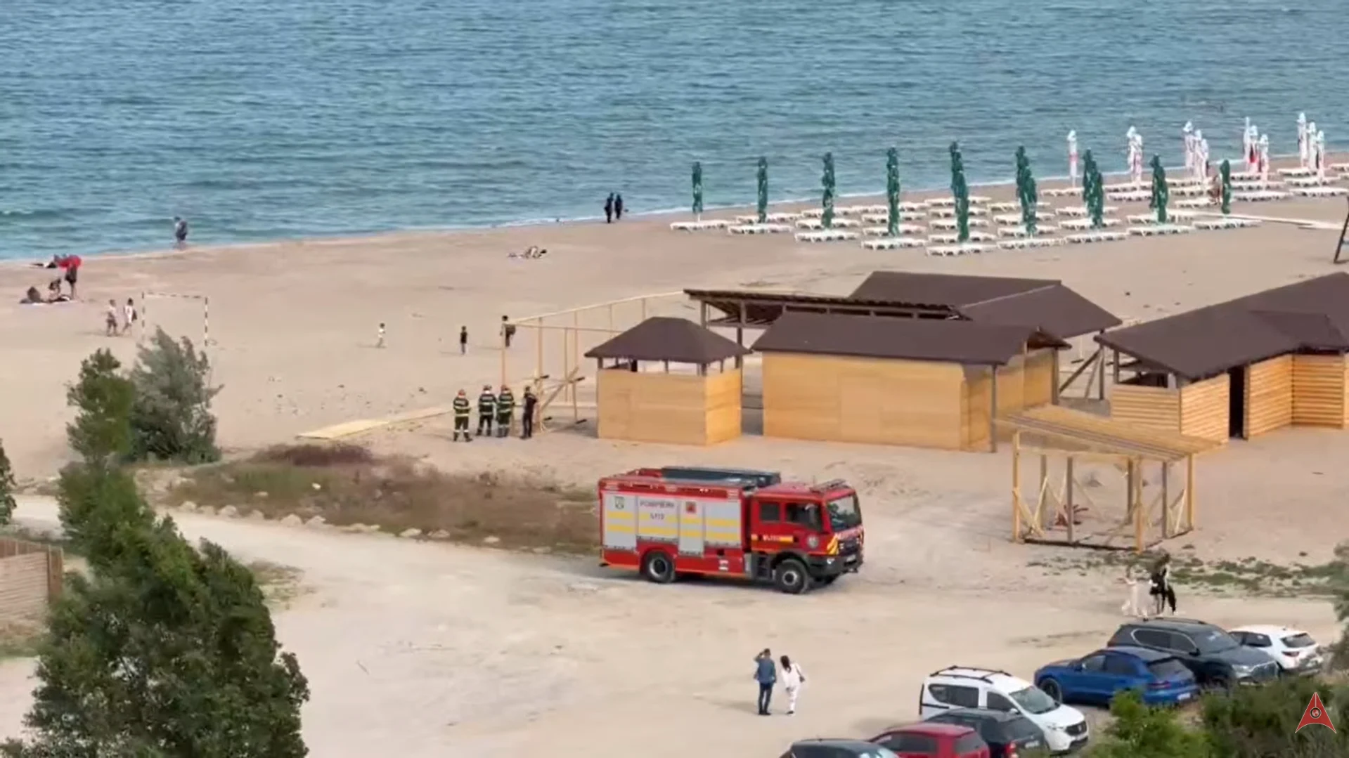 Posibilă dronă semnalată pe litoral, în zona Zoom Beach. Autoritățile verifică situația la fața locului