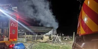 femeie incendiata la o ferma FOTO ISU Satu mare png