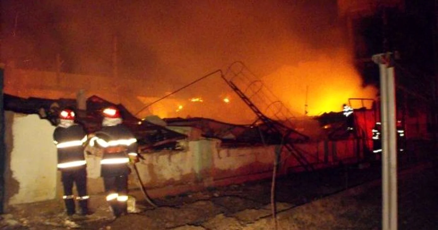 Incendiul a  fost cauzat de un scurtcircuit