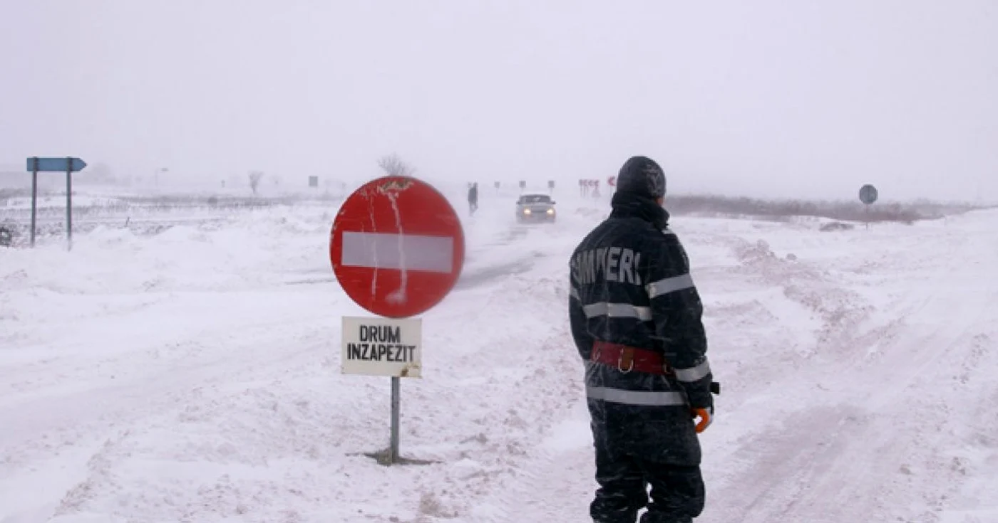 Drumurile către Slobozia Ciorăști, Bogza, Căiata și Voetin sunt blocate.