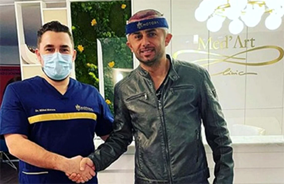 Nicolae Dică, după operația suferită la clinica din Cluj