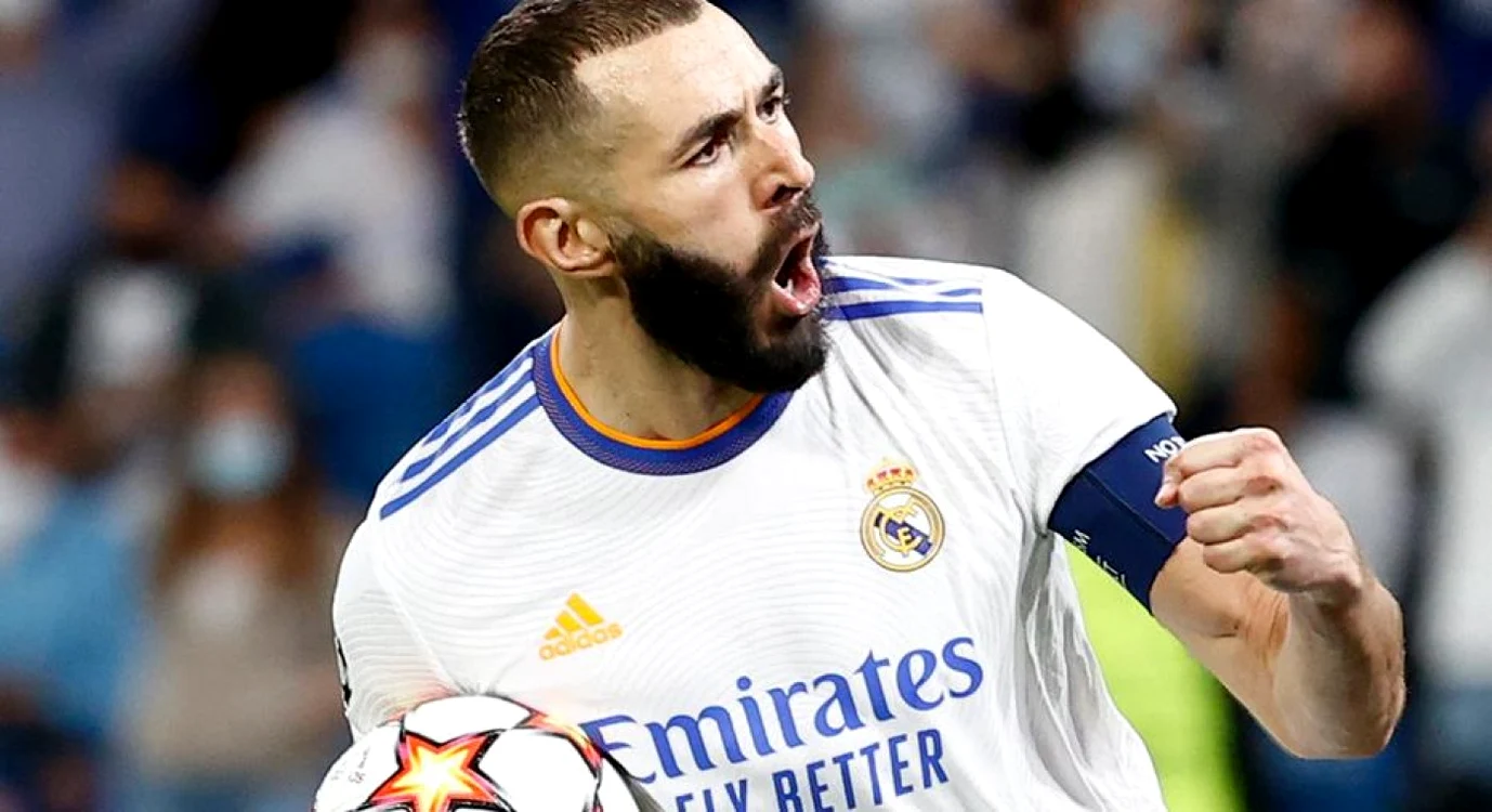 Karim Benzema își conduce din nou echipa spre trofeul Ligii Campionilor. Foto EPA EFE