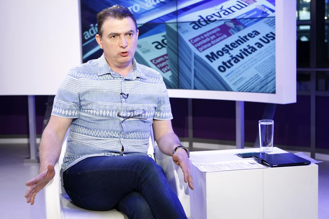 Marius Nistor, liderul Federației ”Spiru Haret” Foto: Arhivă