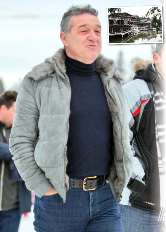
    Sejurul la Poiana Braşov, la  hotelul “Aurelius-Împăratul Romanilor”  îl costă pe Gigi Becali 12.000 de  euro pentru întreaga familie  