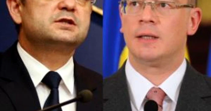 Emil Boc şi Mihai Răzvan Ungureanu