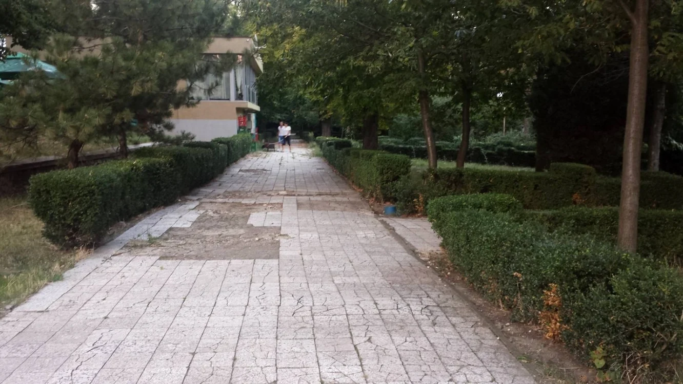 palatul culturii din parcul central din turnu severin FOTO Alexandra Gdeorgescu 
