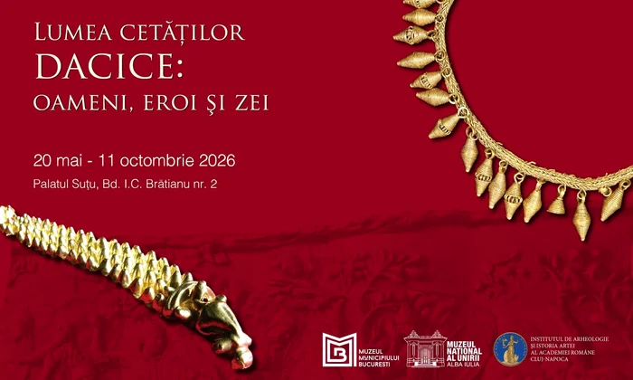 Vernisajul expoziției „Lumea cetăților dacice: Oameni, eroi și zei”, la Palatul Suțu