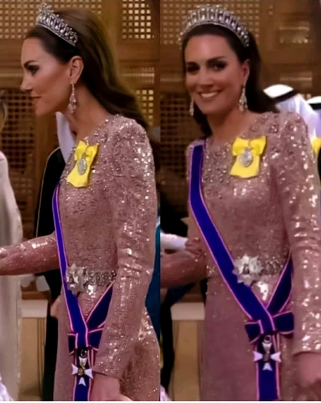 Kate Middleton la nunta din Iordania