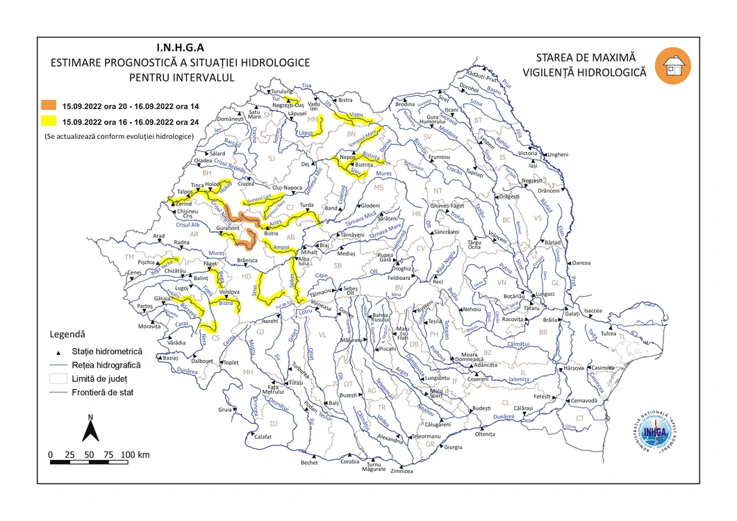 Harta Avertizare hidrologica nr  66 din 15 09 2022 png
