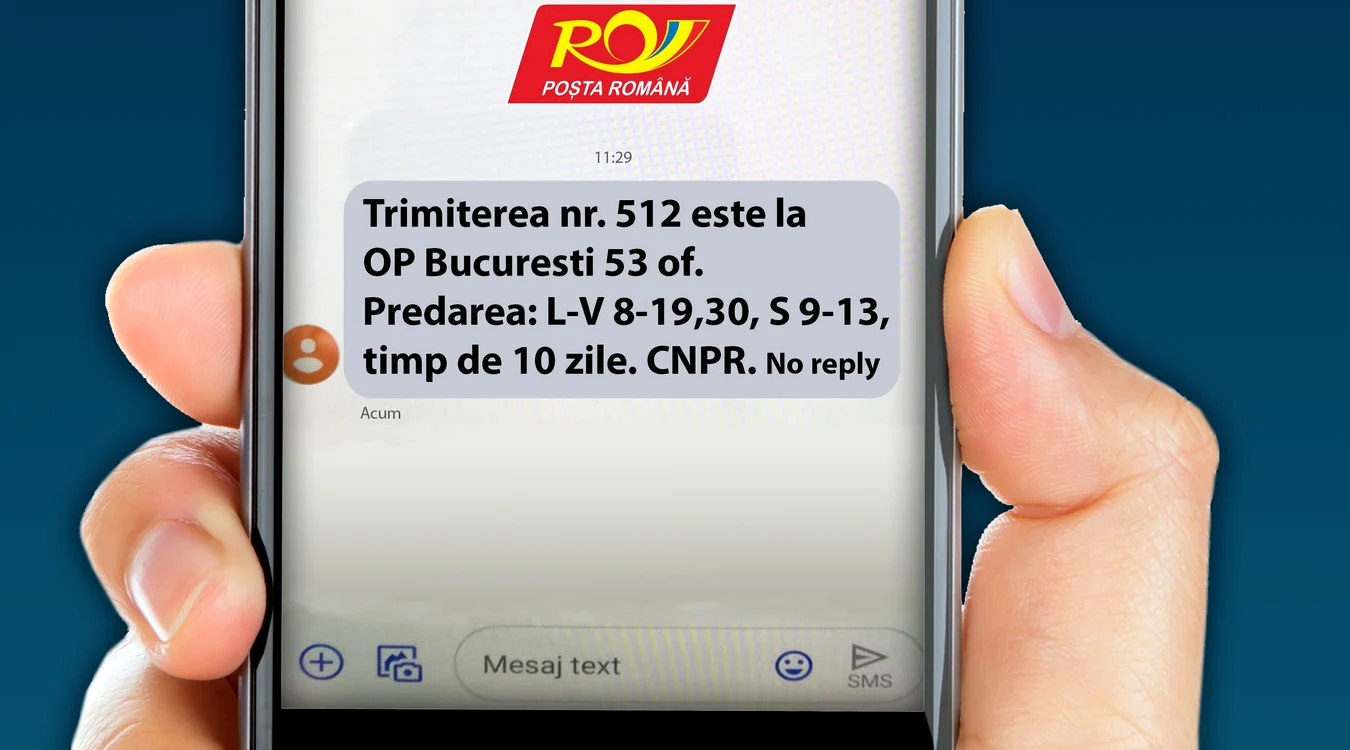 Așa arată SMS-ul pe care-l vei primi pe telefon