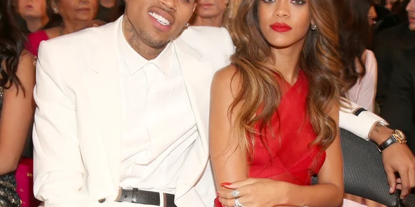 Rihanna si Chris Brown Grammy Guliver/getty