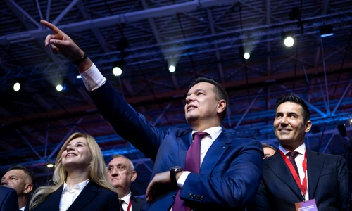 Grindeanu și Claudiu Manda FOTO Inquam / Alexandru Nechez