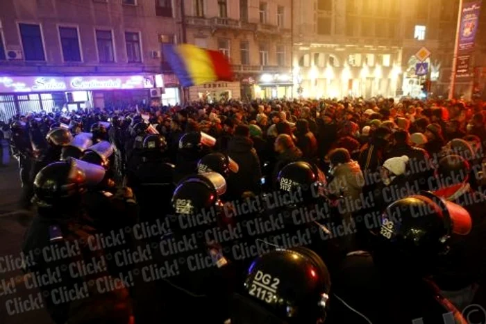 Proteste în Bucureşti