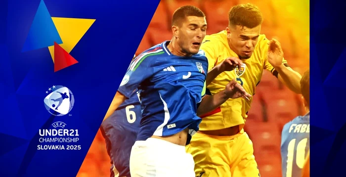 România a trecut pe lângă un rezultat bun la Euro 2025 U21. Foto Facebook FRF
