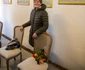 Majestatea Sa Margareta, Principele Radu și Principesa Elena primind Dubașii în interiorul Muzeului Săvârșin. FOTO: Daniel Angelescu, Casa Majestății Sale