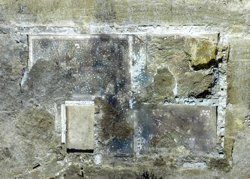 O vilă romană somptuoasă, descoperită la Castel di Guido (© Ministero della Cultura)