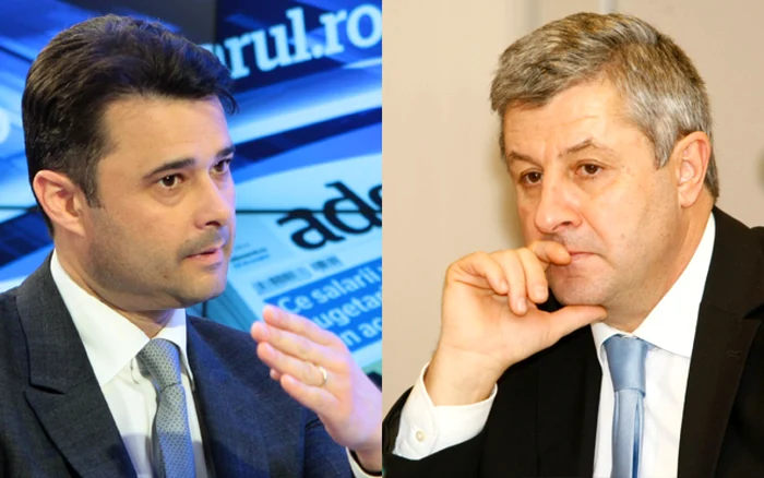 Daniel Florea (stânga) şi Florin Iordache sunt juriştii PSD care au interpretat legea în favoarea penalilor p FOTOGRAFII: MEDIAFAX