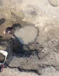Săpături arheologice în castrul auxiliar de la Călugăreni (© Facebook / Muzeul Județean Mureș)