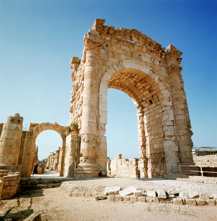 Arc roman din Tyr, Liban. FOTO: Getty Images