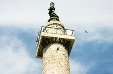 12 mai 113 inaugurarea Columnei în Forul lui Traian, la Roma jpeg