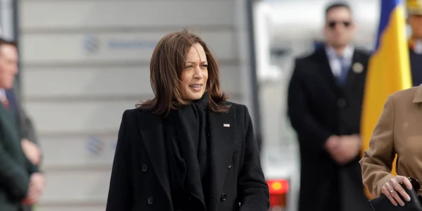 Vicepresedinte Statele Unite ale Americii Kamala Harris aeroport Henri Coanda Otopeni 11 martie 2022 FOTO Inquam Photos / George Călin