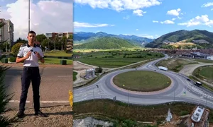 Explicatia virala a politistului despre semnalizarea in giratoriu  Foto Daniel Guță jpg
