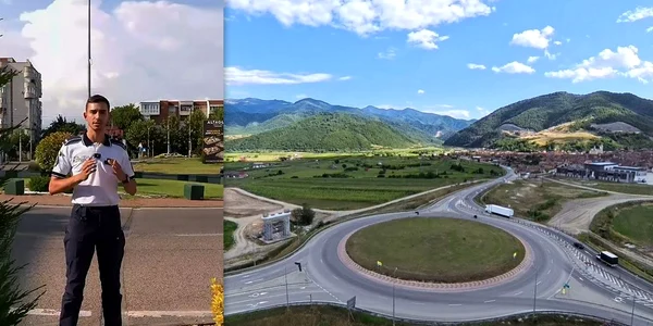 Explicatia virala a politistului despre semnalizarea in giratoriu  Foto Daniel Guță jpg