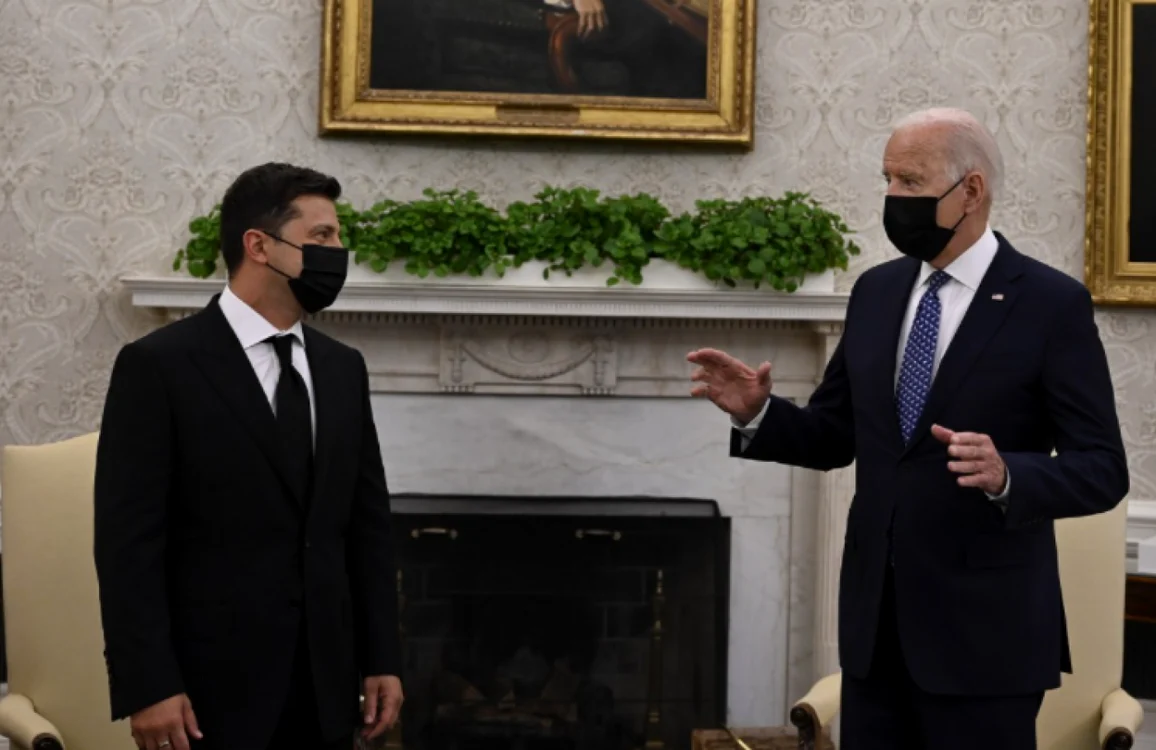 Zelenski şi Biden