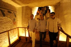 Mormântul faraonului Amenhotep al III-lea, redeschis (© Facebook / Ministry of Tourism and Antiquities)