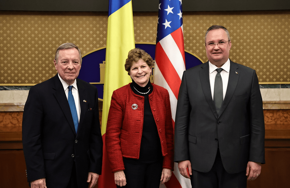 Ciucă, întâlnire cu senatorii americani Jeanne Shaheen și Ricahrd Durbin. Ce subiecte au fost abordate