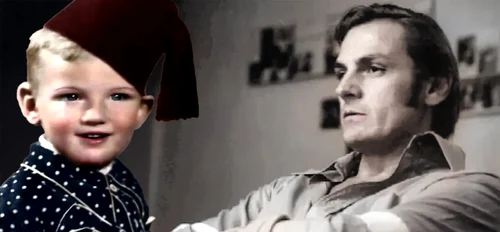 Florin Piersic a fost tare frumușel încă din copilărie 