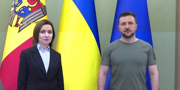 Maia Sandu si Zelenski