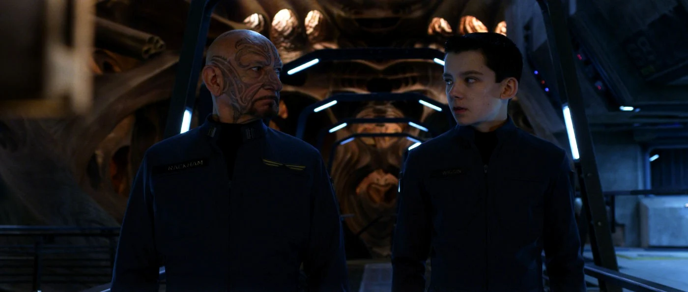 Actorii Ben Kingsley (stânga) şi Asa Butterfield FOTO Pathé Films AG