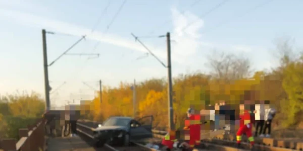 accident Tren  FOTO Jurnalul olteniei jpg