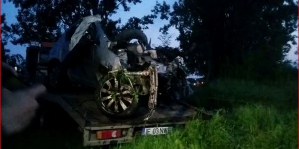Accident patron Hexi Pharma Dan Condrea FOTO Mediafax